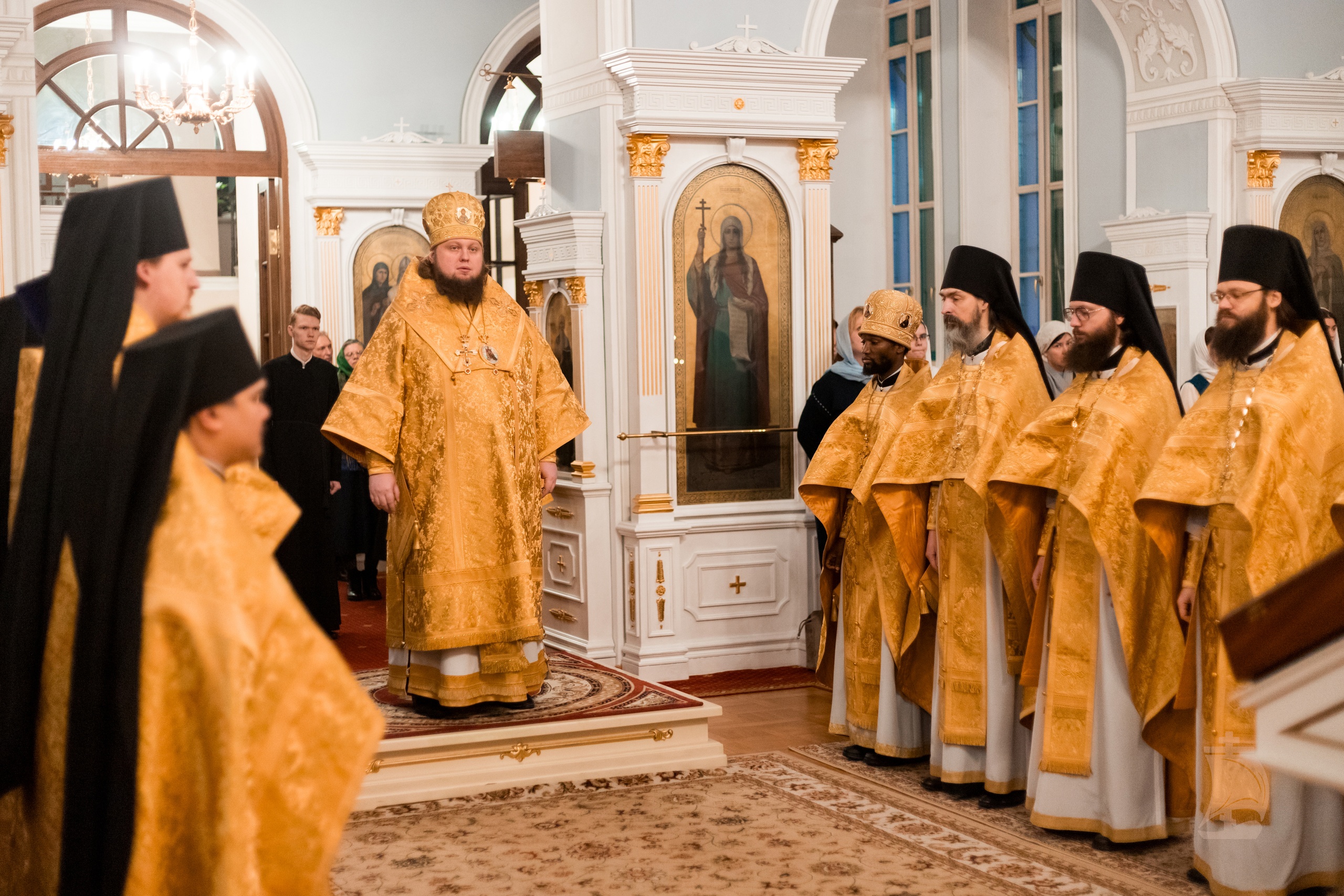 Казанский собор в Санкт Петербурге всенощная