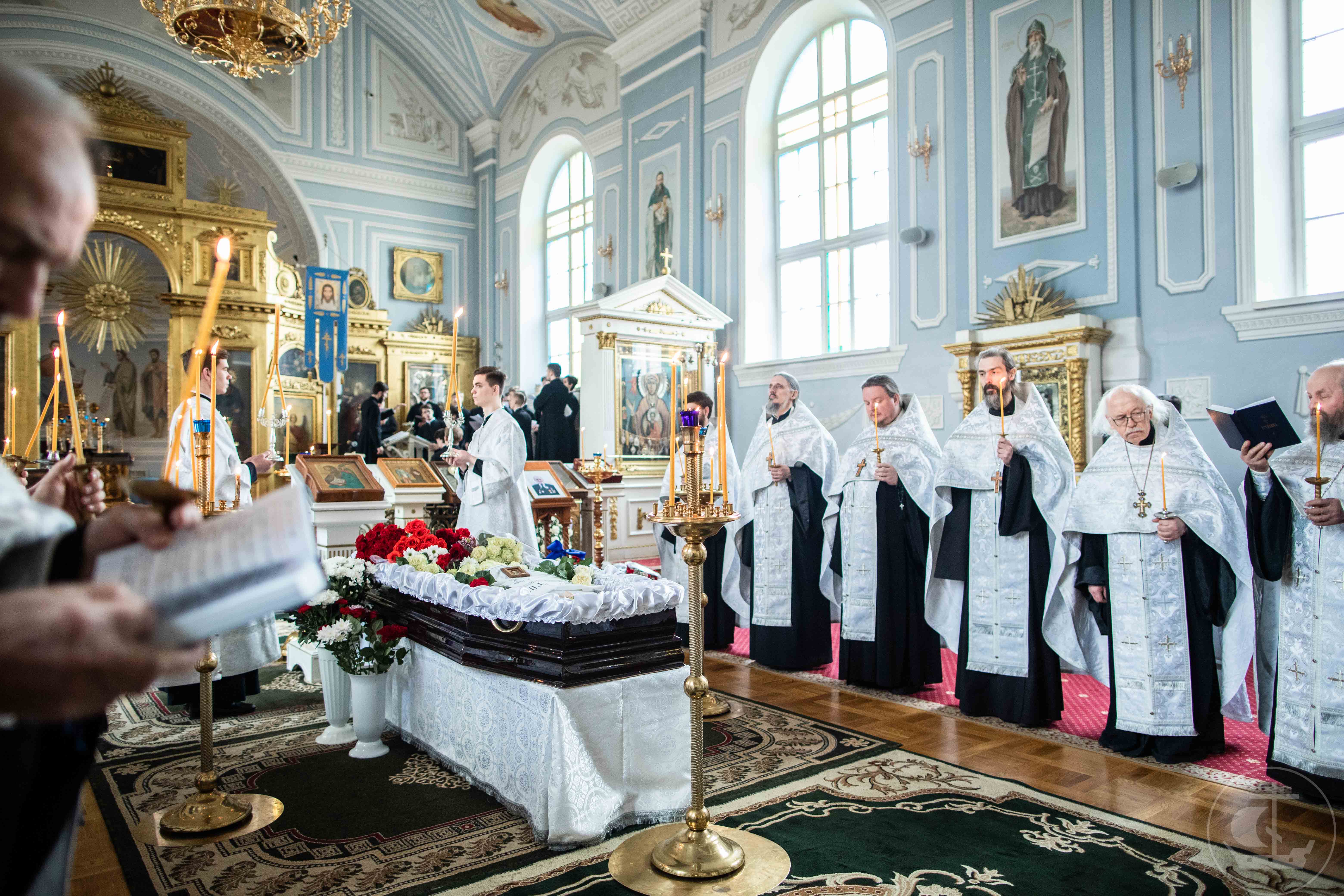 Настоятель николо. Храм в Девяткино св.Екатерины священники. Литургия.прокимны. Аллилуйя. +СПБПДА.